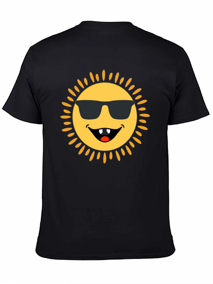 Funny Sun Face Graphic Tee