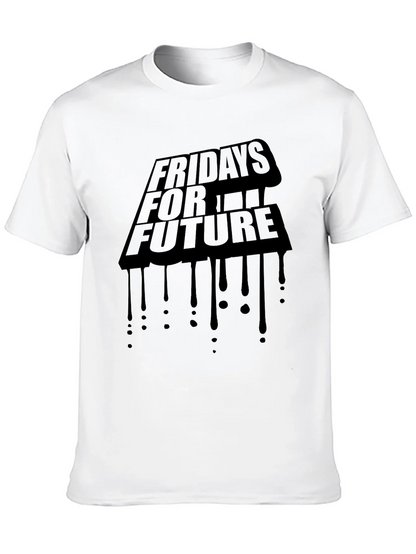 Fridays For Future Graphic Tee - Black