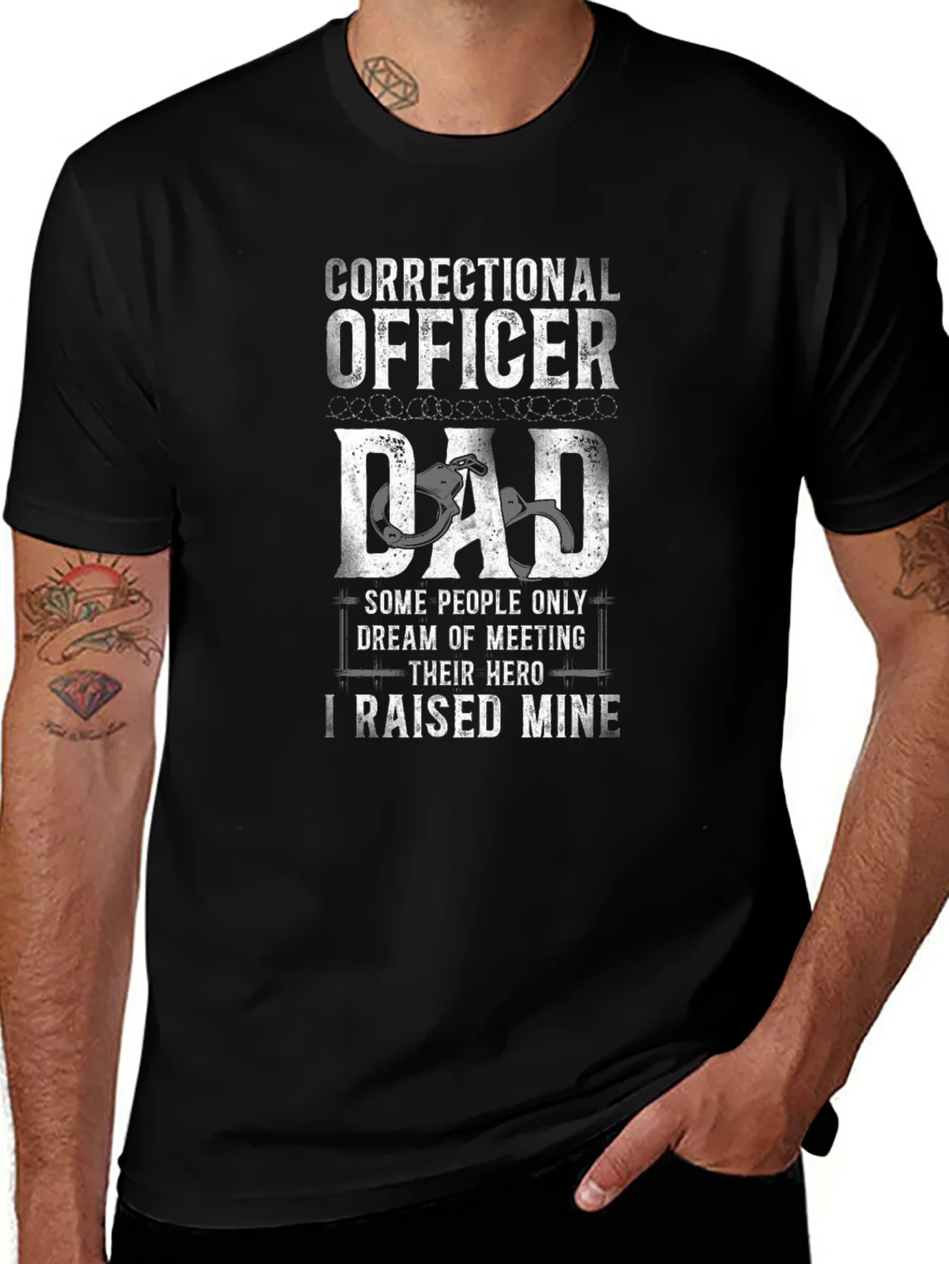 Correctional Officer Dad T-Shirt