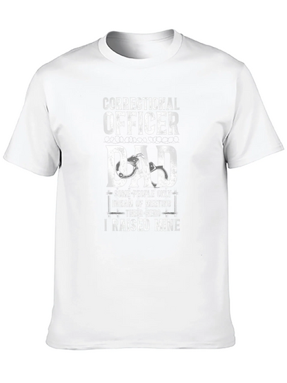 Correctional Officer Dad T-Shirt