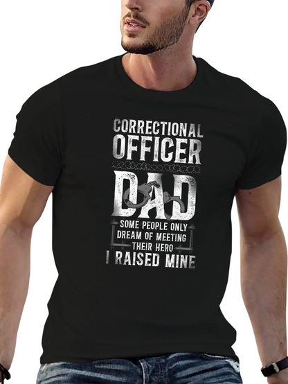 Correctional Officer Dad T-Shirt
