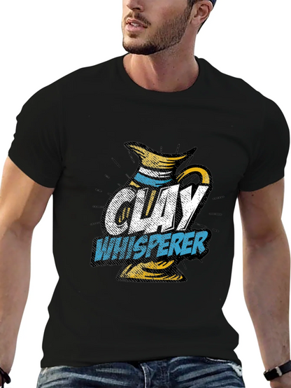 Clay Whisperer Graphic Tee - Pottery Lovers T-Shirt