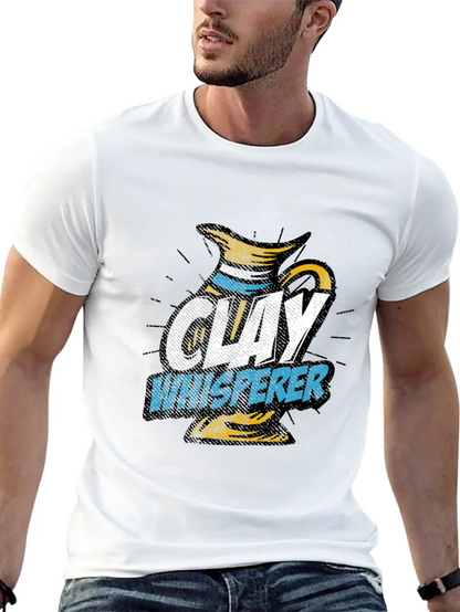 Clay Whisperer Graphic Tee - Pottery Lovers T-Shirt