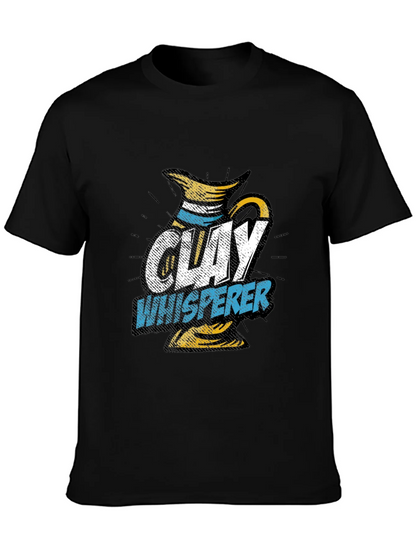 Clay Whisperer Graphic Tee - Pottery Lovers T-Shirt