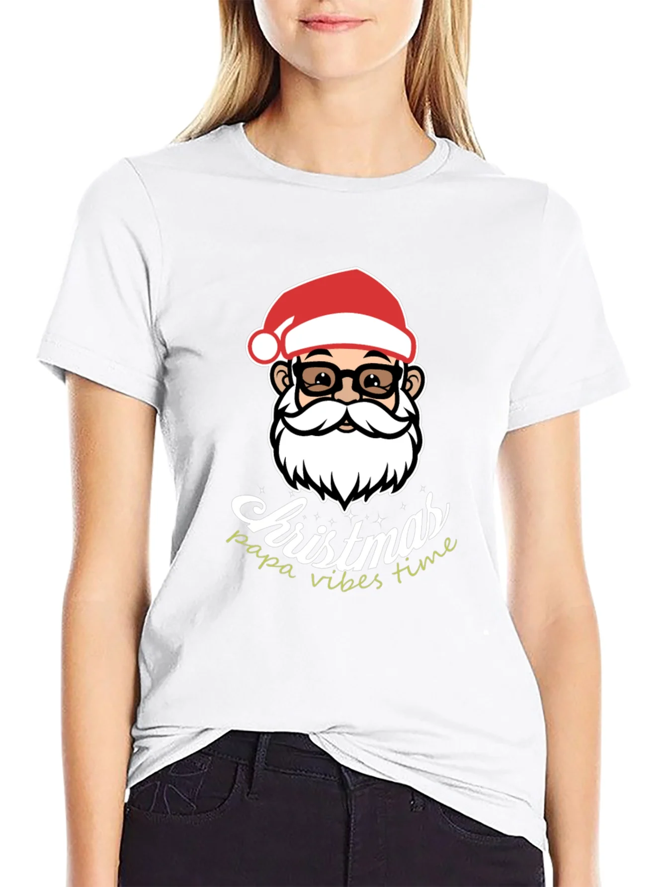 Christmas Papa Vibes T-Shirt