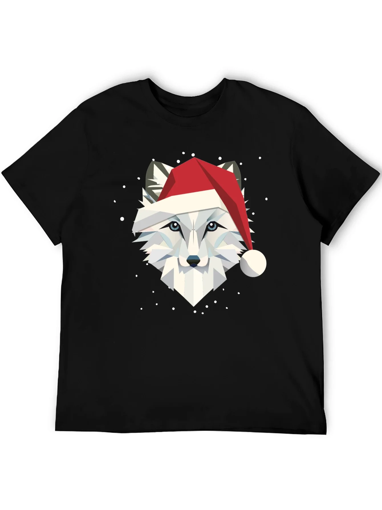 Festive Fox Graphic Tee - Holiday Apparel