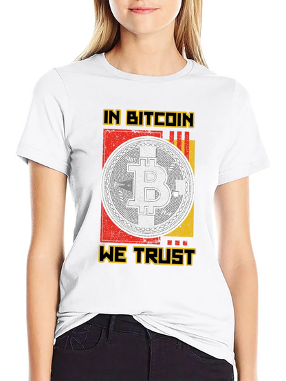 In Bitcoin We Trust Graphic Tee