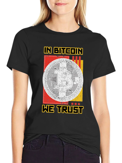 In Bitcoin We Trust Graphic Tee