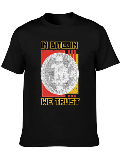 In Bitcoin We Trust Graphic Tee