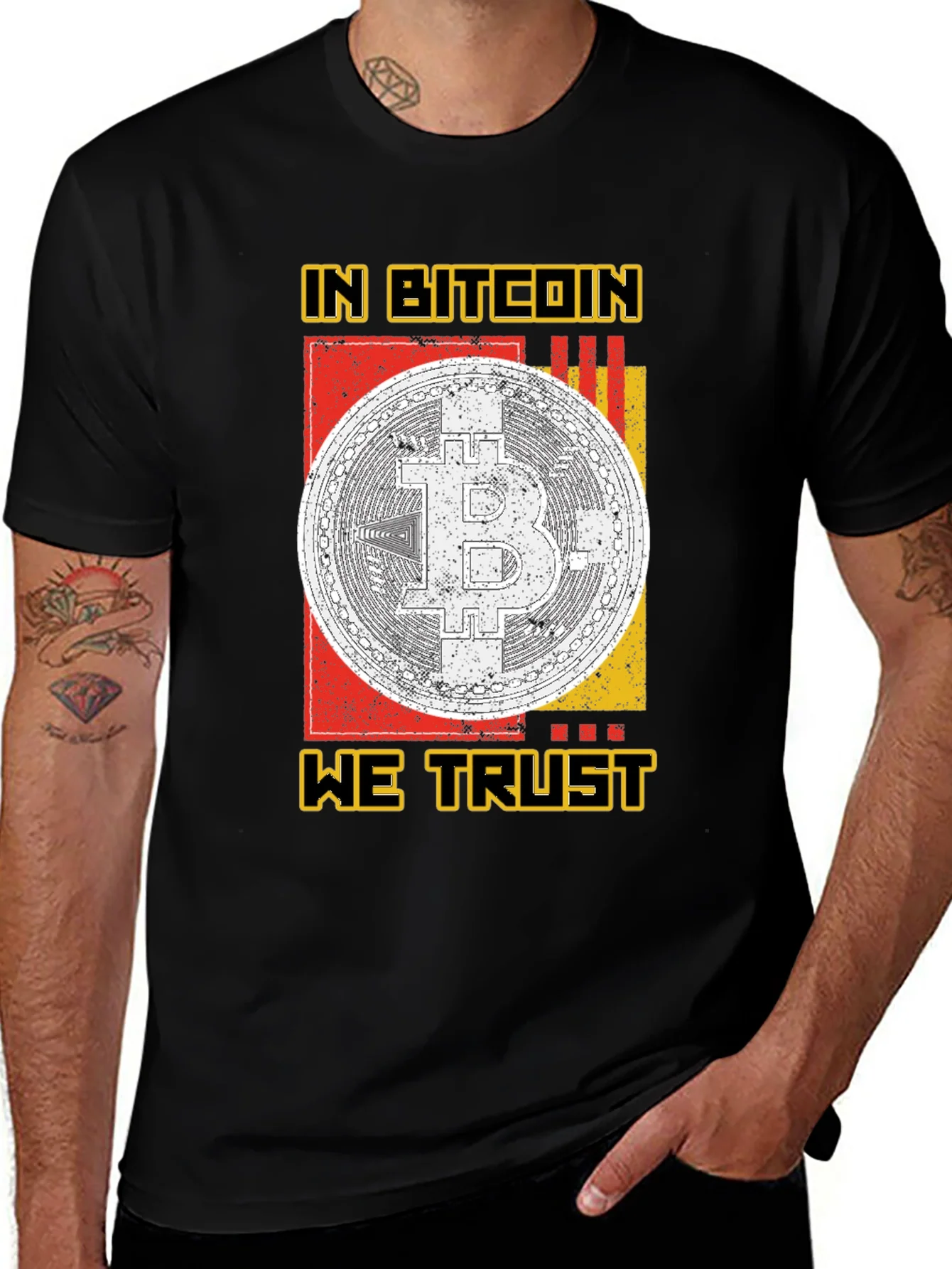 In Bitcoin We Trust Graphic Tee