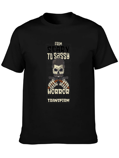 Scary to Sassy Graphic T-Shirt
