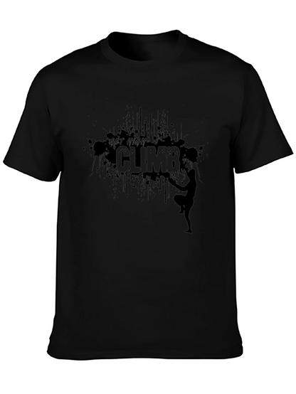 Get High Climb T-Shirt - Rock Climbing Tee