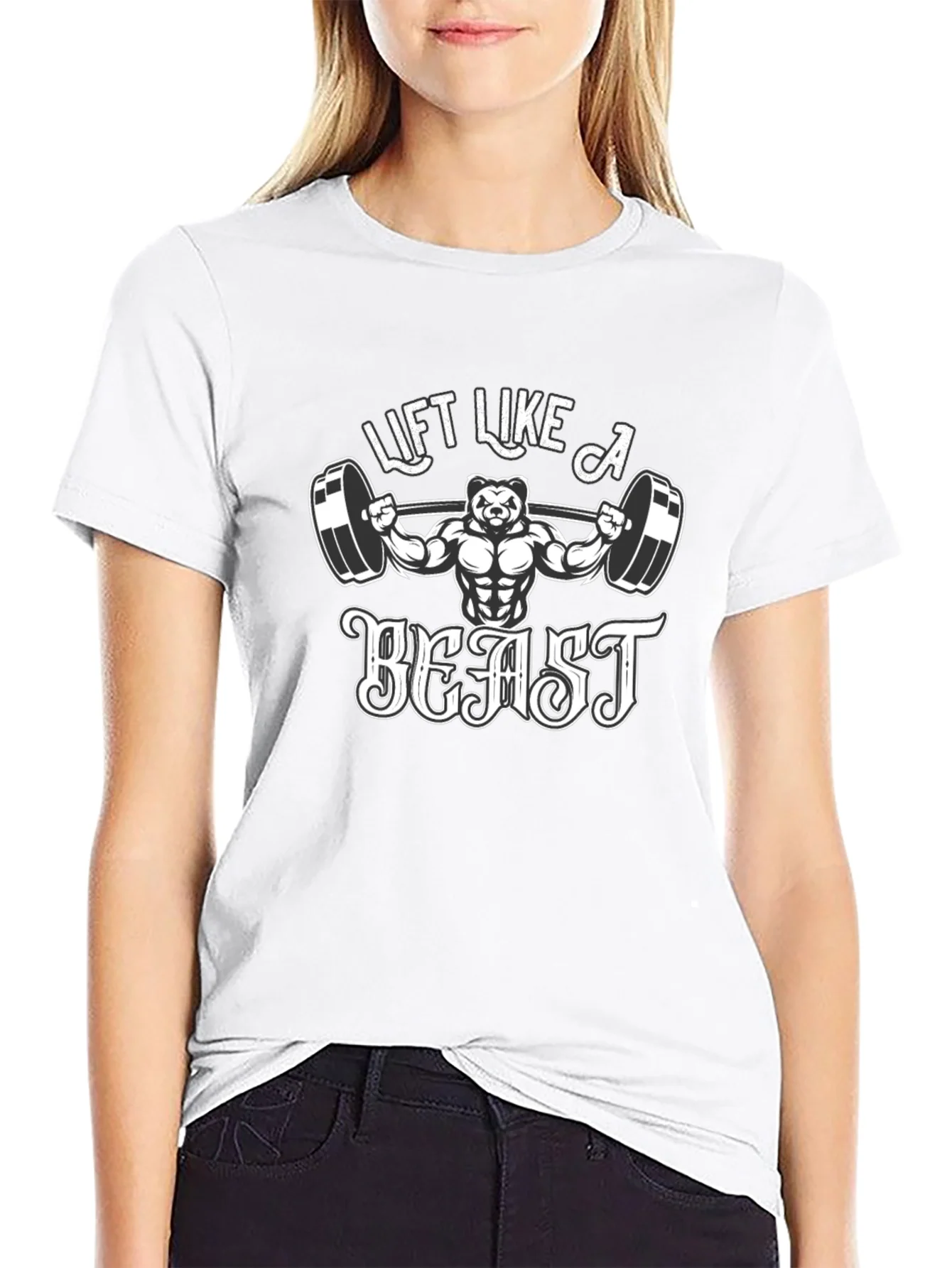 Lift Like A Beast Black T-Shirt