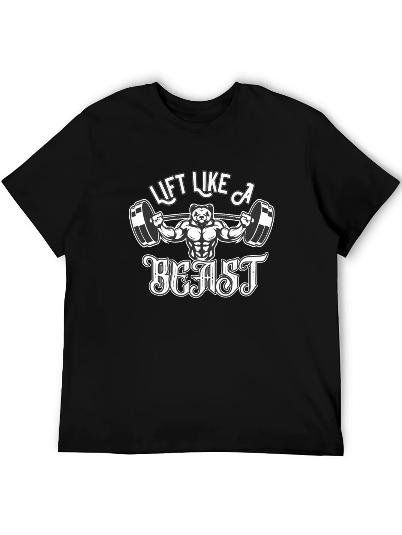 Lift Like A Beast Black T-Shirt