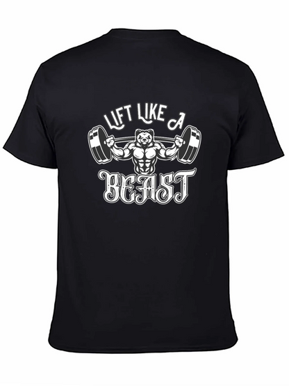 Lift Like A Beast Black T-Shirt
