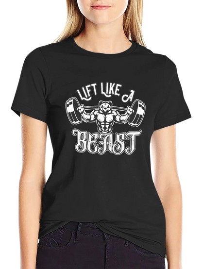 Lift Like A Beast Black T-Shirt