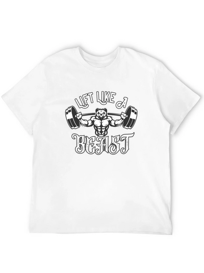 Lift Like A Beast Black T-Shirt