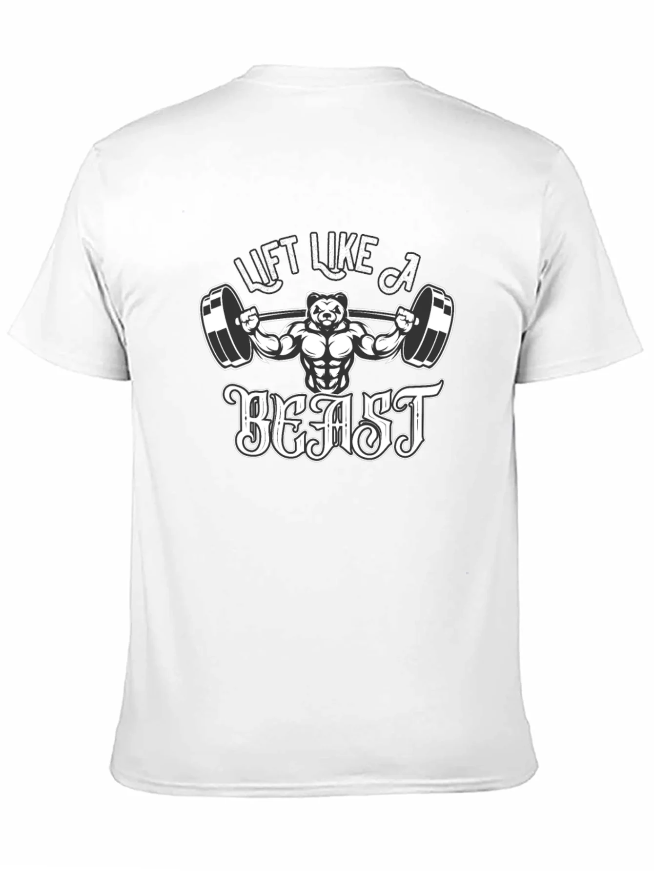 Lift Like A Beast Black T-Shirt
