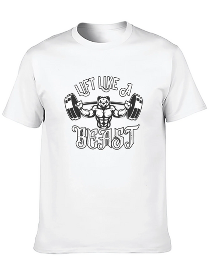 Lift Like A Beast Black T-Shirt